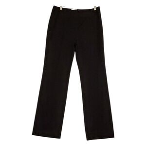 Le‎ Suit Dark Navy Blue Pinstripe Dress Pants Work Office Casual Size 8 NWOT